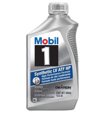 Mobil 1 LV Synthetic Automatic Transmission Fluid HP Quart Bottle